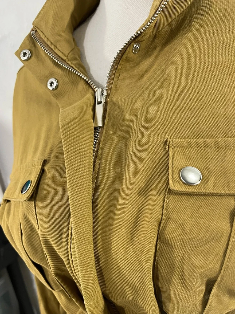 NINE WEST BELTED UTILITY JACKET - Picture 9 of 14